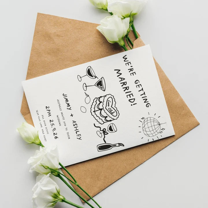 personalized wedding invitations cards