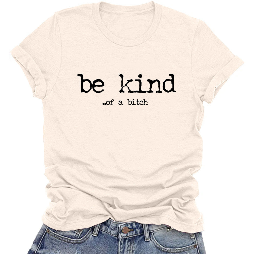 Sassy "Be Kind" Graphic Sweatshirt Tee - Cool Hoodie Alternative