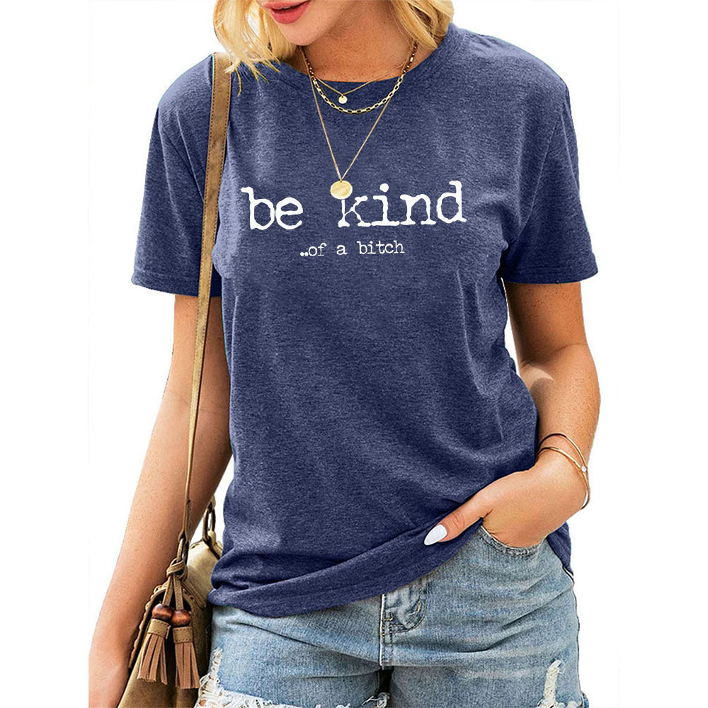 Sassy "Be Kind" Graphic Sweatshirt Tee - Cool Hoodie Alternative