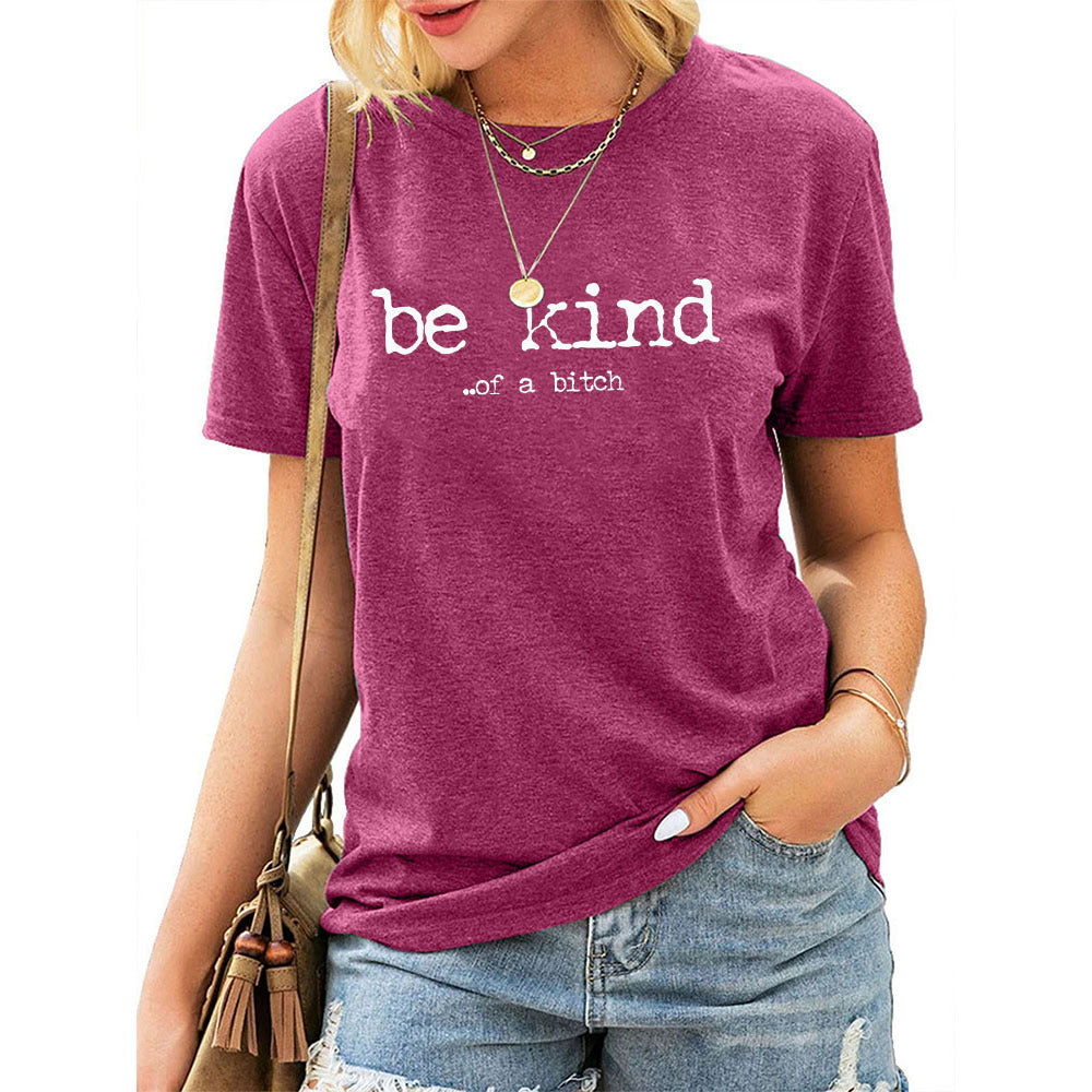 Sassy "Be Kind" Graphic Sweatshirt Tee - Cool Hoodie Alternative