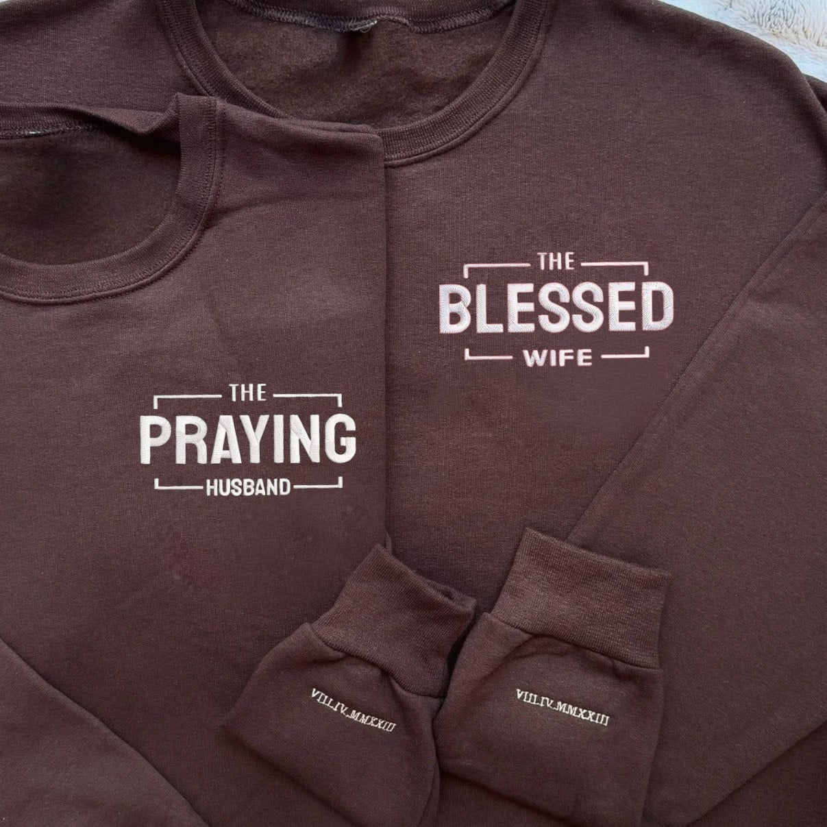 Cozy and meaningful Christian-themed hoodies for couples or gifting.





