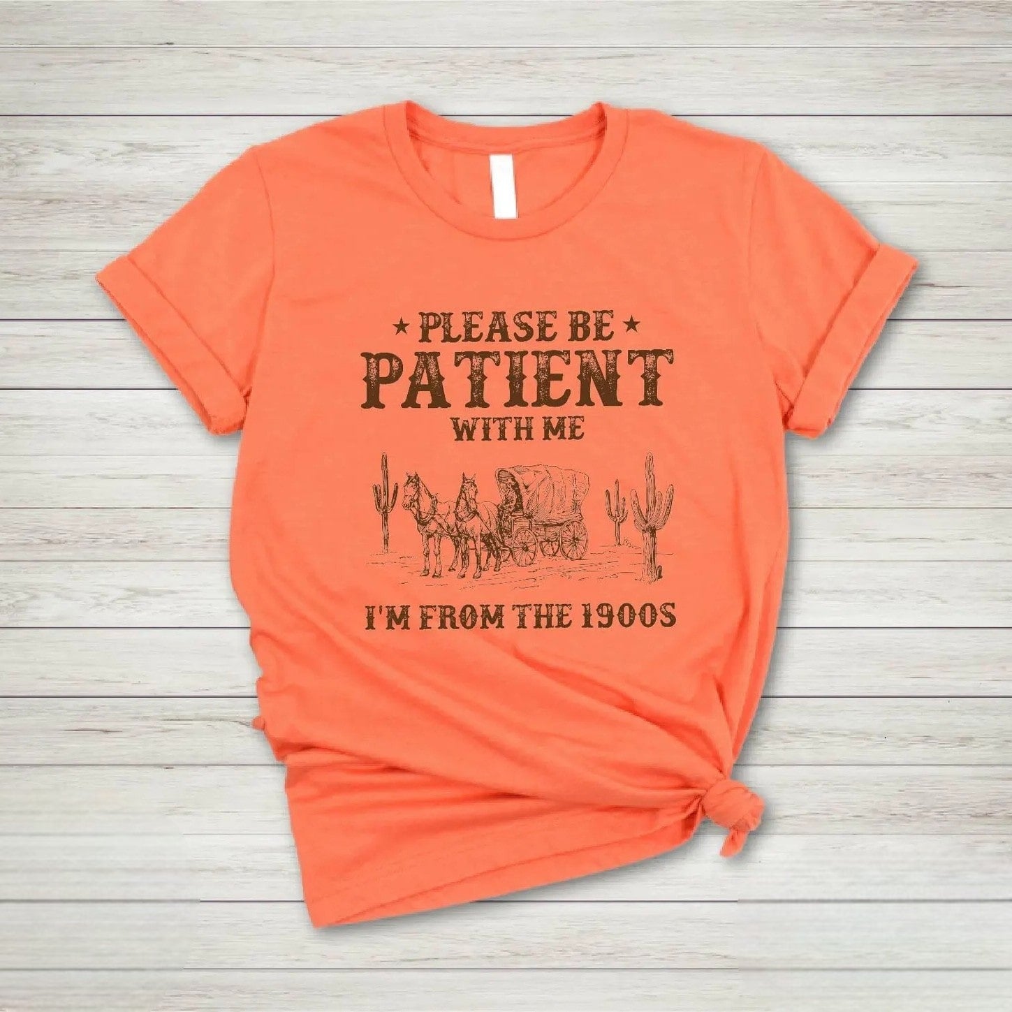 Please Be Patient with Me Shirt - Vintage 1900s Inspired Tee