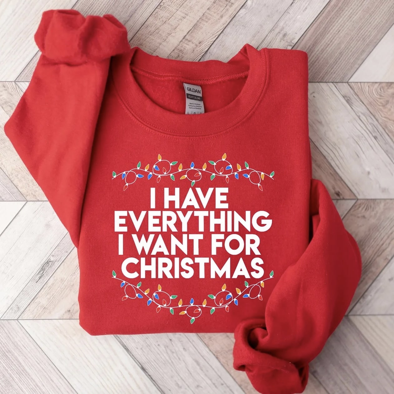 Fun and festive Christmas couple sweatshirts for photoshoots and gatherings.