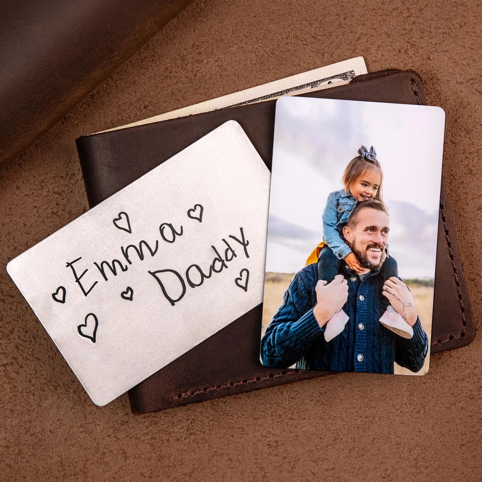 Personalized photo card for boyfriend - Special occasion keepsake